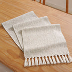 Boho Woven Dining Table Runner — product close-up