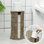 Braided Rope Toilet Paper Holder — alternate angle view