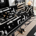 Brushstroke Art Sofa Cover — main product photo