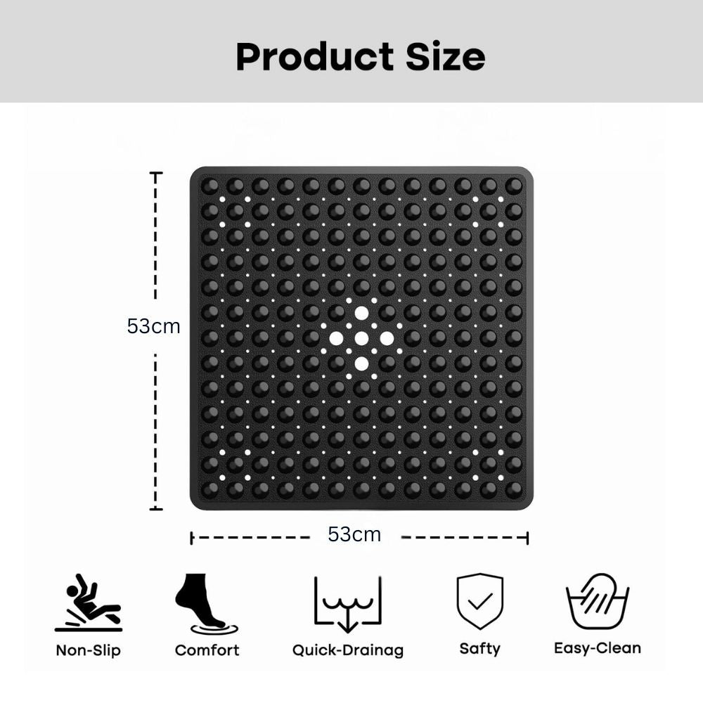 Bath Safety Non Slip Suction Mat — product close-up