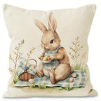 Bubboo Bunny Easter Cushion Covers Set — product detail view