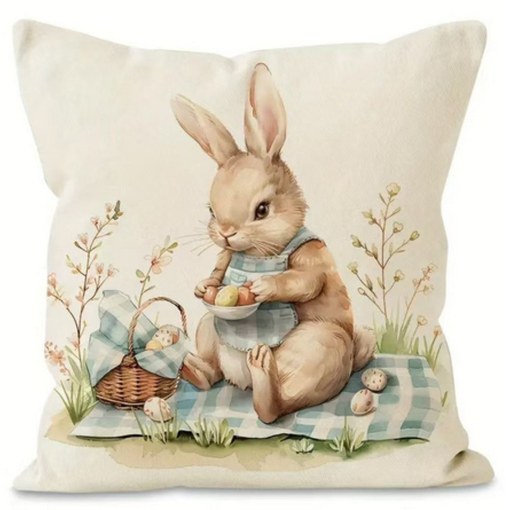 Bubboo Bunny Easter Cushion Covers Set — product detail view