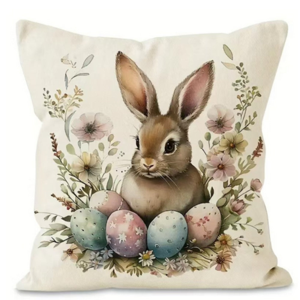 Bubboo Bunny Easter Cushion Covers Set — product in use