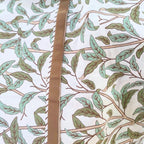 Floral Cotton Bath Towel — product in use