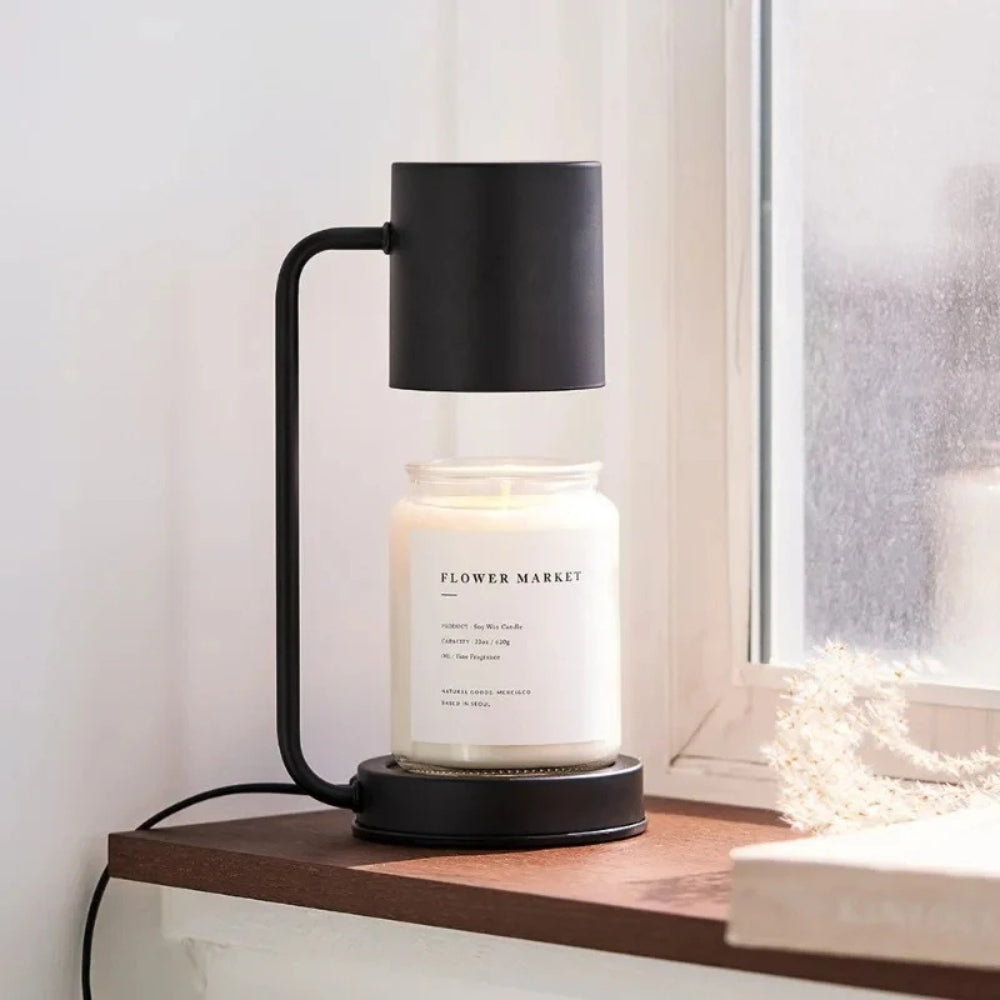 Calla Nordic Lamp Style Candle Warmer — alternate angle view