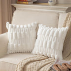 Calm Weave Plush Cushion Cover — product detail view