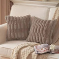 Calm Weave Plush Cushion Cover — product close-up