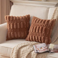 Calm Weave Plush Cushion Cover — lifestyle shot