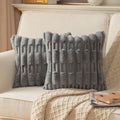 Calm Weave Plush Cushion Cover — product feature detail
