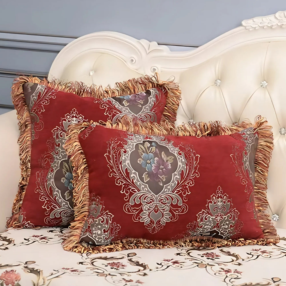 Camila European Style Cushion Cover — product in use