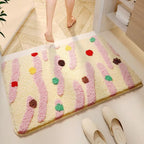 Candy Colour Clash Bath Mat — alternate angle view