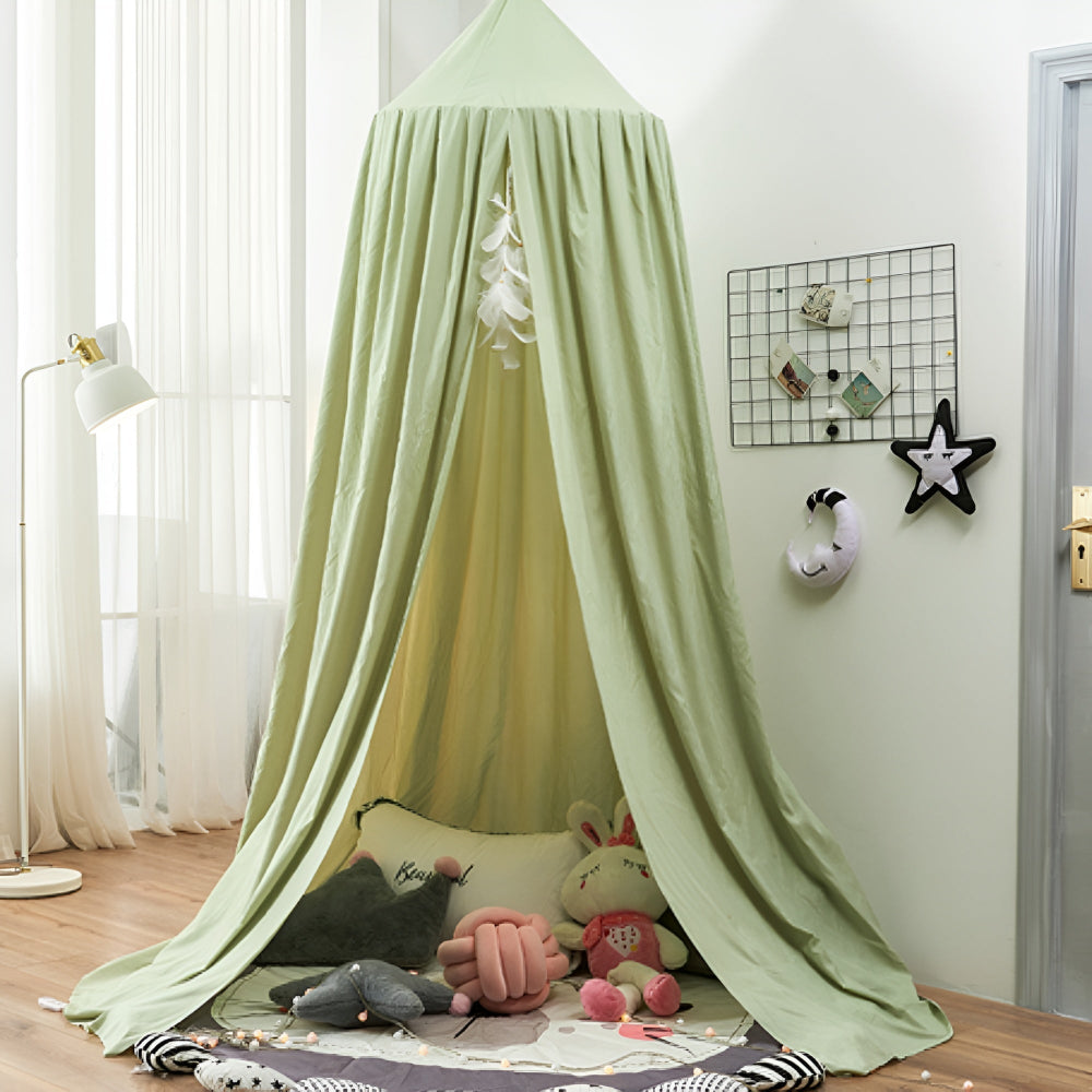 Canopy Dreamy Kids Reading Nook Tent — size and scale reference