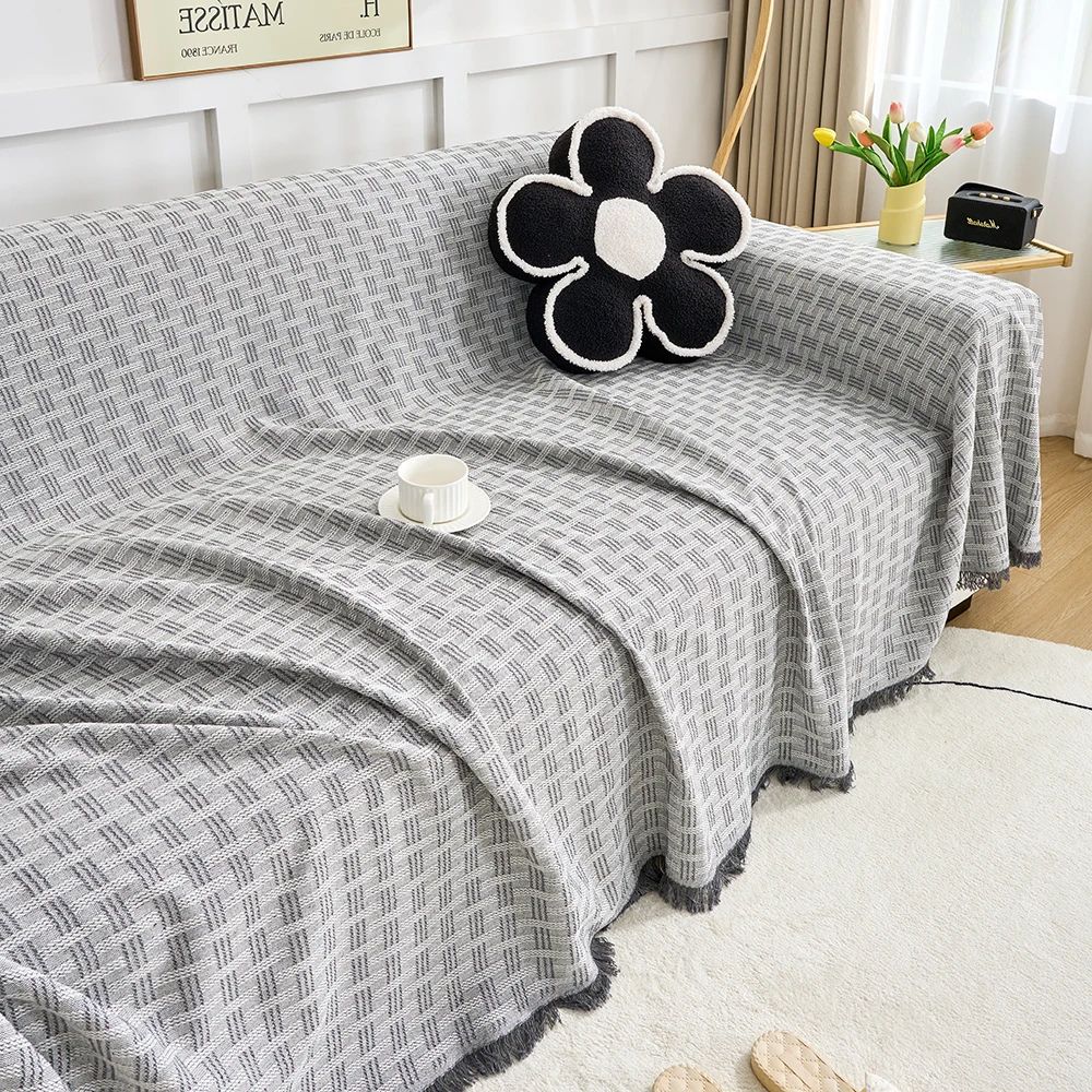 Casa Serene Geometric Sofa Cover