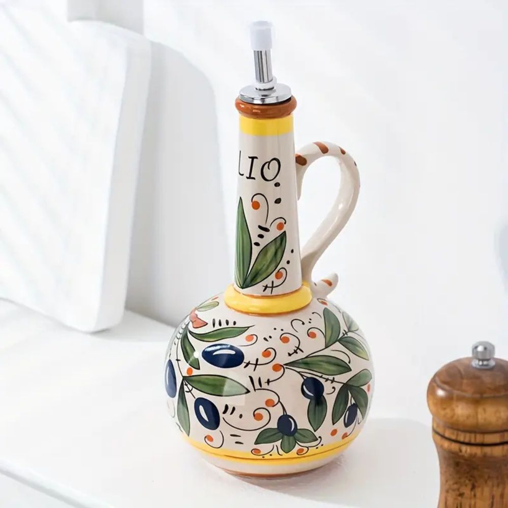 Ceramico Oil Drizzle Dispenser Bottle — product detail view