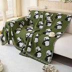 Chantesse Panda Leopard Print Sofa Cover — product close-up