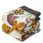Charm Floral Blanket Throw — alternate angle view