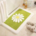 Charming Daisy Bloom Bath Mat — product feature detail