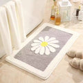 Charming Daisy Bloom Bath Mat — alternate angle view