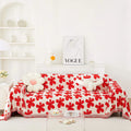 Cheerful Flower Tassel Sofa Cover — main product photo