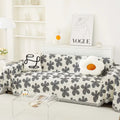 Cheerful Flower Tassel Sofa Cover — additional view