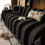 Chevron Echo Line Sofa Cover — product close-up