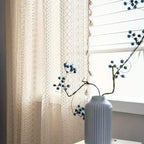 Chic Bohemian Crochet Curtain — additional view