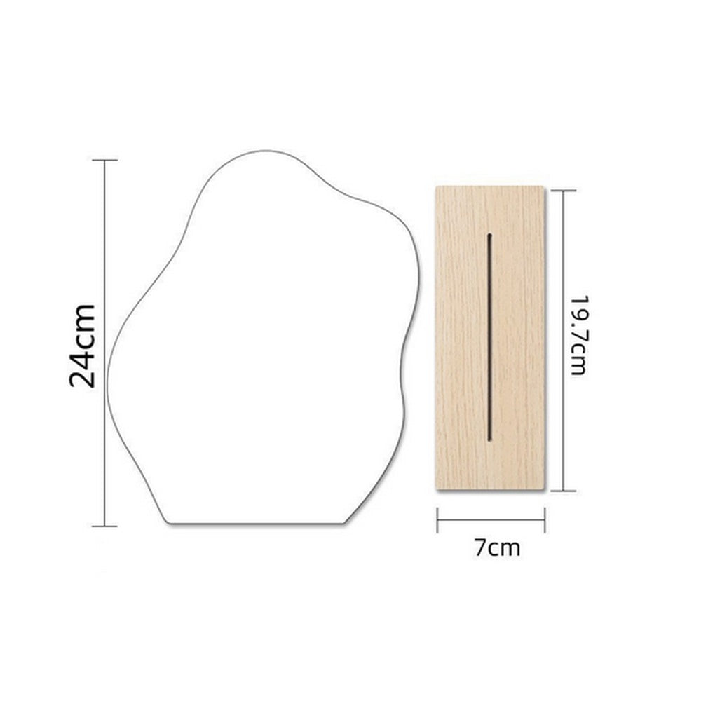 Chic Curves Mirror — alternate angle view