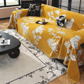 Classic Fleur Jacquard Sofa Cover — size and scale reference
