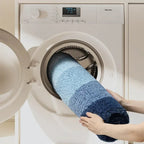 Coastal Wave Pattern Non-Slip Bath Mat — product detail view