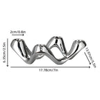 Cosmic Ripple Candle Holder — lifestyle shot