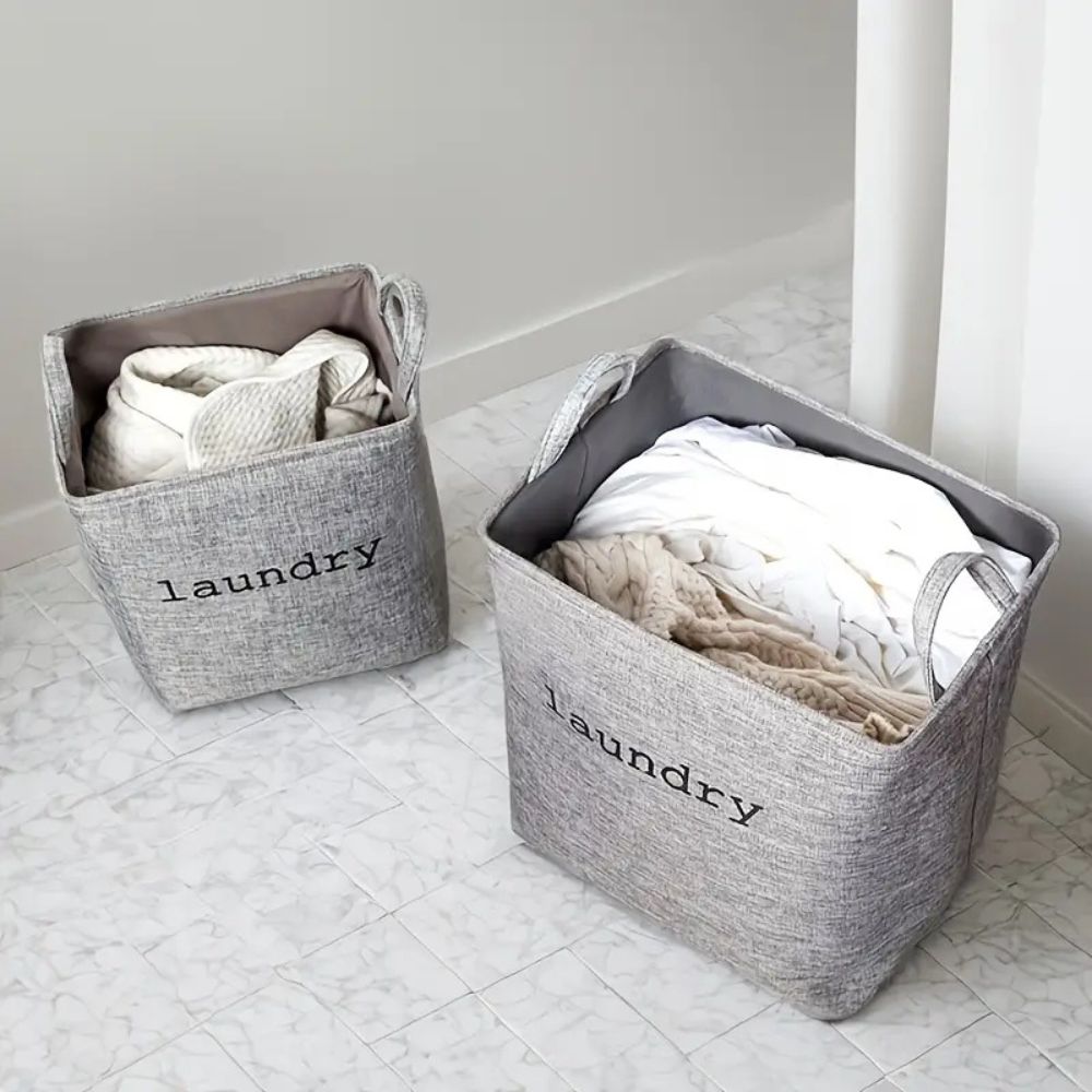 Cosy Cube Laundry Basket — product detail view