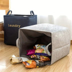Cosy Cube Laundry Basket — lifestyle shot