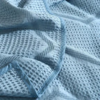 Cotton Nest Waffle Summer Blanket — lifestyle shot