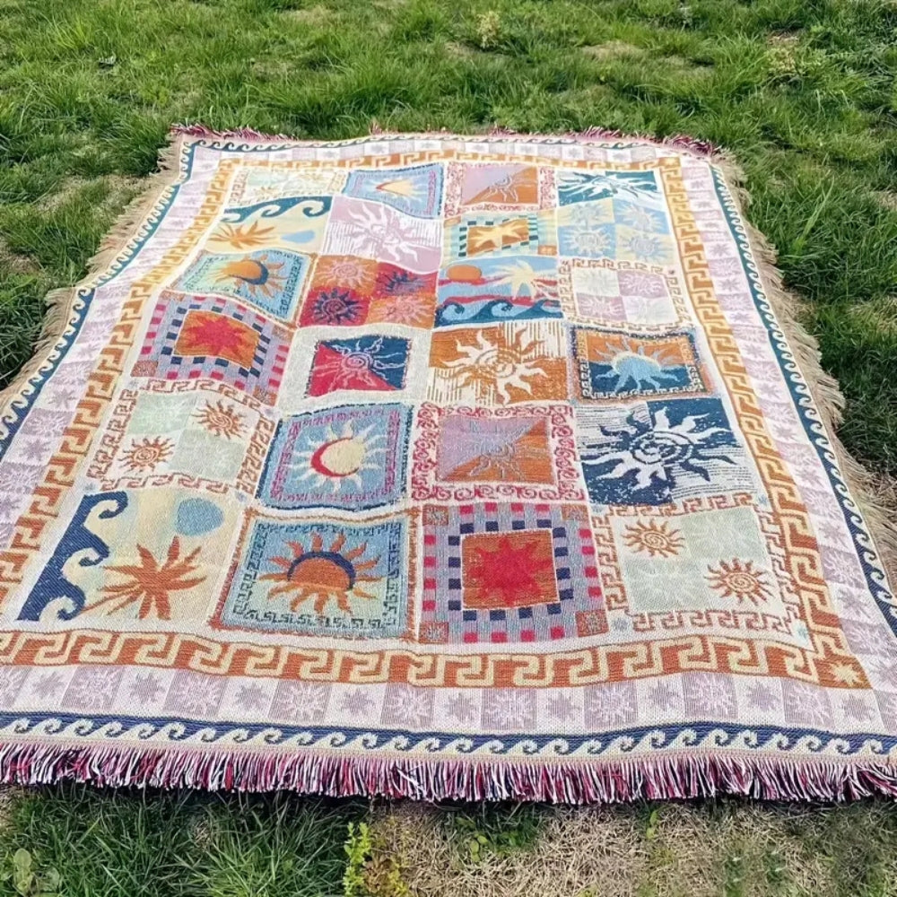 Sun & Soul Outdoor Picnic Blanket — product detail view