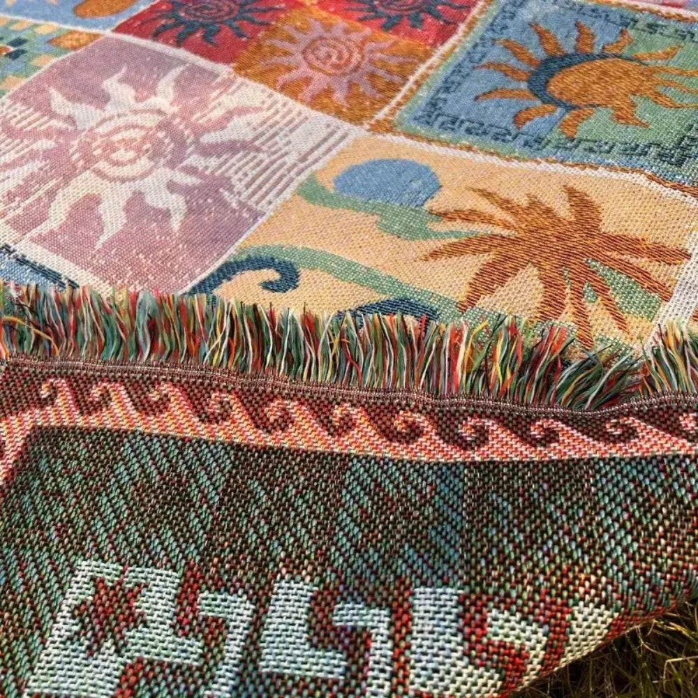 Sun & Soul Outdoor Picnic Blanket — product in use