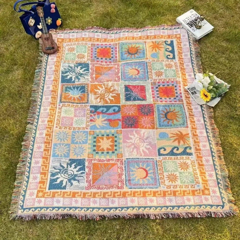 Sun & Soul Outdoor Picnic Blanket — main product photo