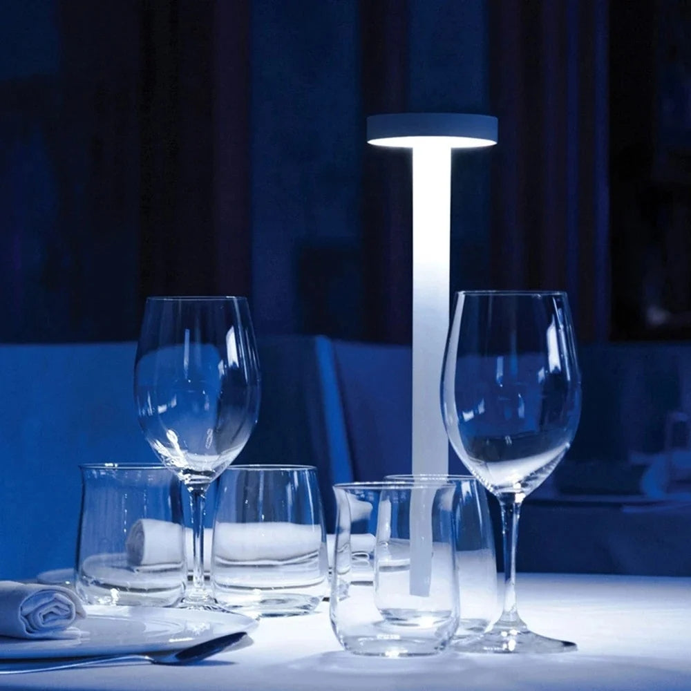 Zephyr Aluminum LED Table Lamp — product close-up