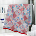 Dahlia Blossom Cotton Bath Towel — additional view