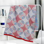 Dahlia Blossom Cotton Bath Towel — additional view