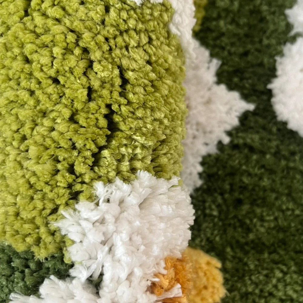 Daisy Moss Style Floor Bath Mat — product detail view