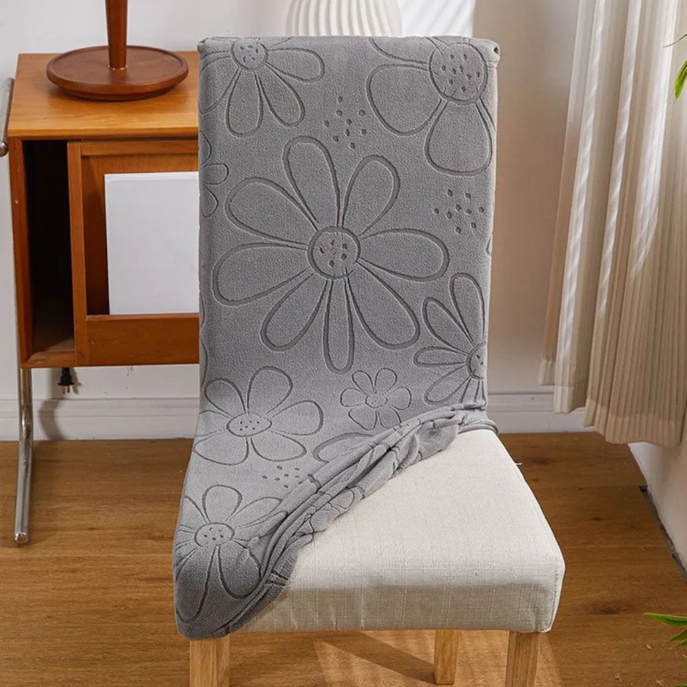 Daisy Stretch Dining Chair Cover — product detail view