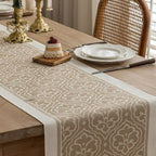 Damask Dune Table Runner — product feature detail