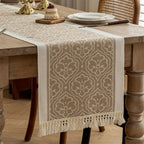 Damask Dune Table Runner — lifestyle shot