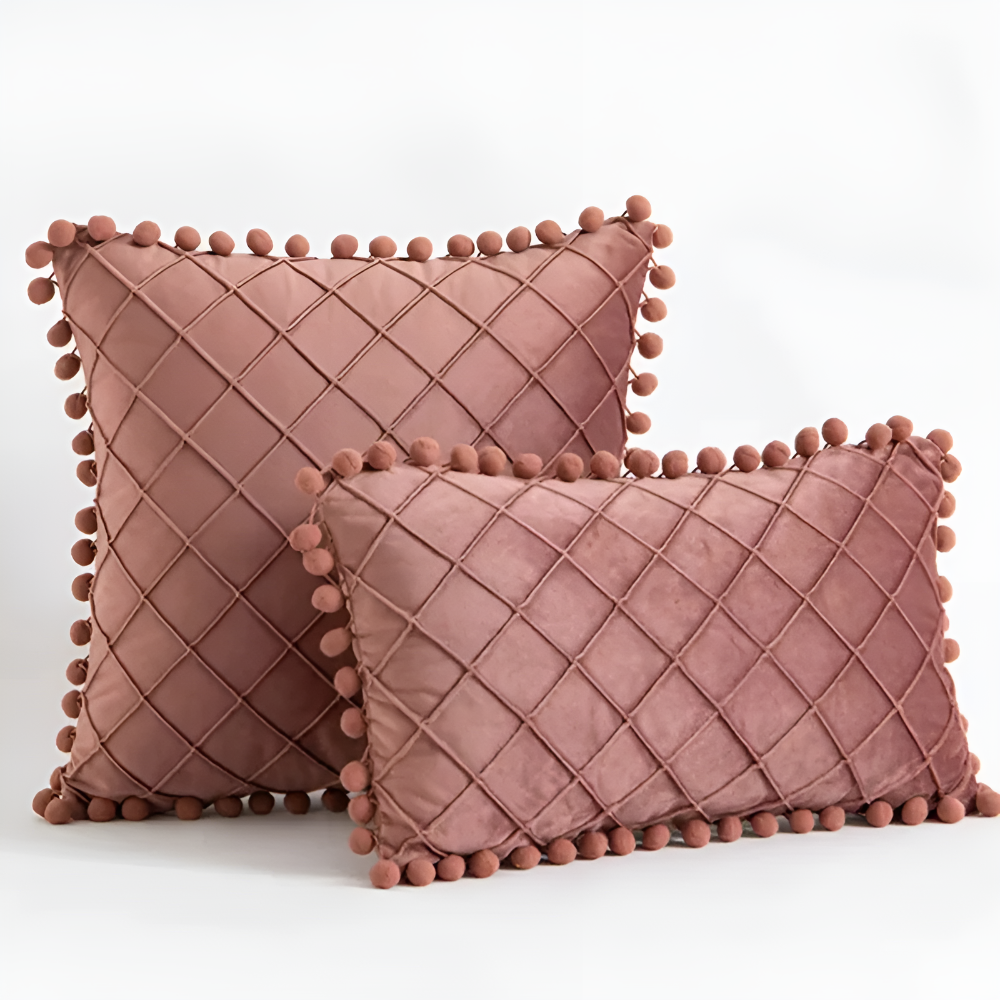 Quilted Luxe Cushion Cover — lifestyle shot