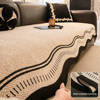 Modern Wave Anti-Slip Sofa Cover