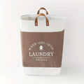 Deluxe Freestanding Laundry Basket — size and scale reference