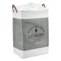 Deluxe Freestanding Laundry Basket — alternate angle view