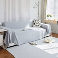 Diamond Grid Chenille Sofa Cover — size and scale reference