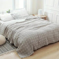 Diamond Dot Comfort Cotton Blanket — size and scale reference