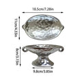 Dual-Ear Ceramic Oval Organiser — alternate angle view